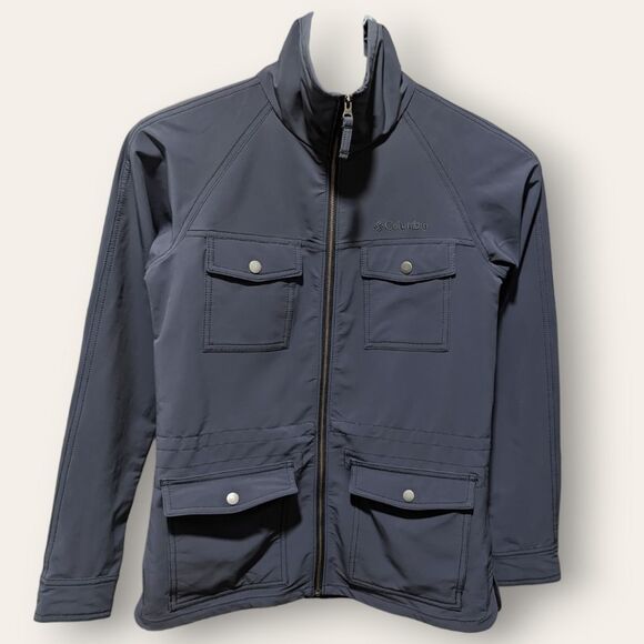 COLUMBIA SOFT SHELL JACKET - Picture 2 of 8